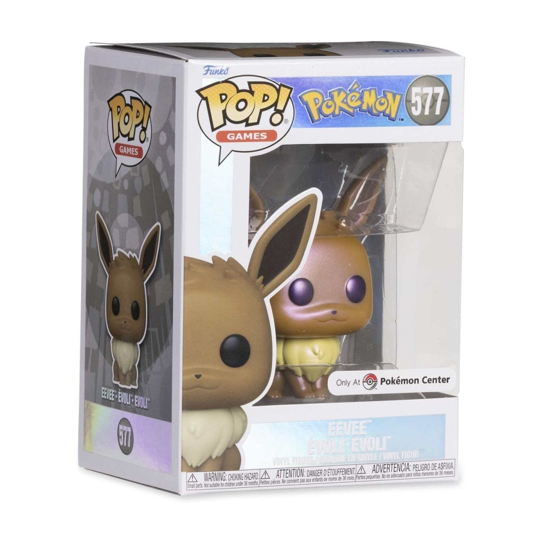 Funko Pop! Games: Pokemon - Eevee Pearlescent 577 Pokemon Center Exclusive - Fundom