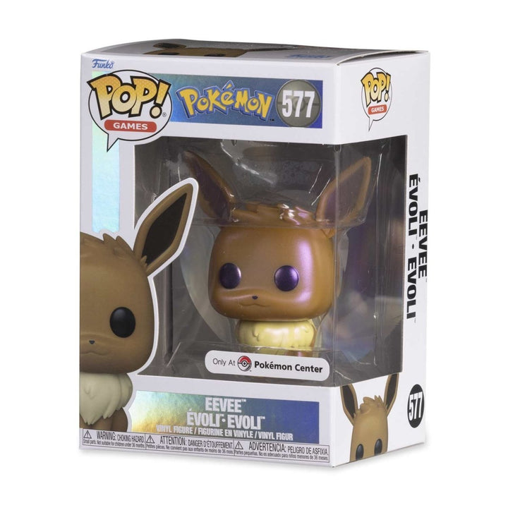 Funko Pop! Games: Pokemon - Eevee Pearlescent 577 Pokemon Center Exclusive - Fundom