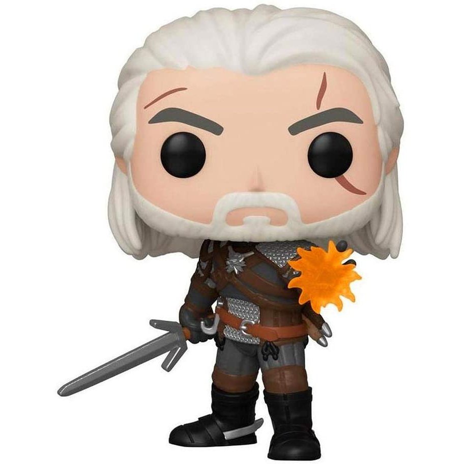 Funko Pop! Games: The Witcher 3: Wild Hunt - Geralt Glow in The Dark Exclusive Vinyl Figure - Fundom