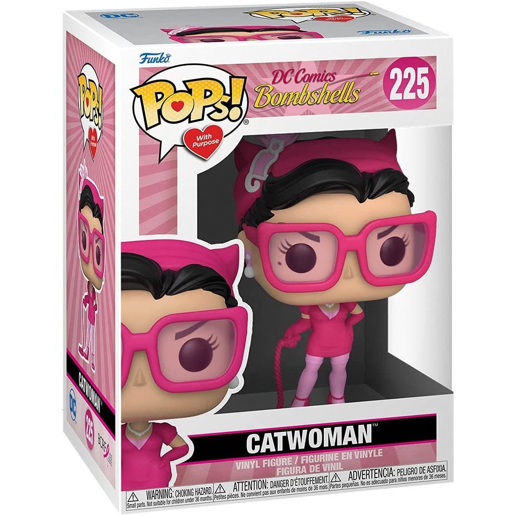 Funko Pop! Heroes: Breast Cancer Awareness - Bombshell Catwoman Vinyl Figure - Fundom