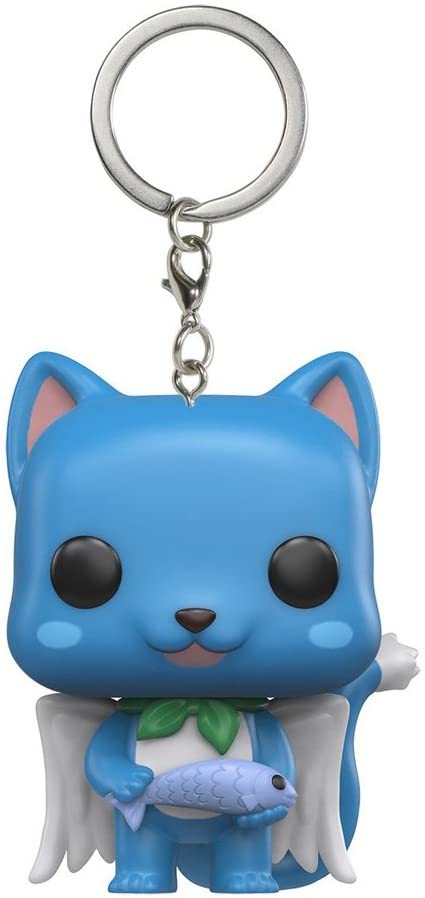 Funko Pop! Keychain Fairy Tail Happy Vinyl Figure - Fundom