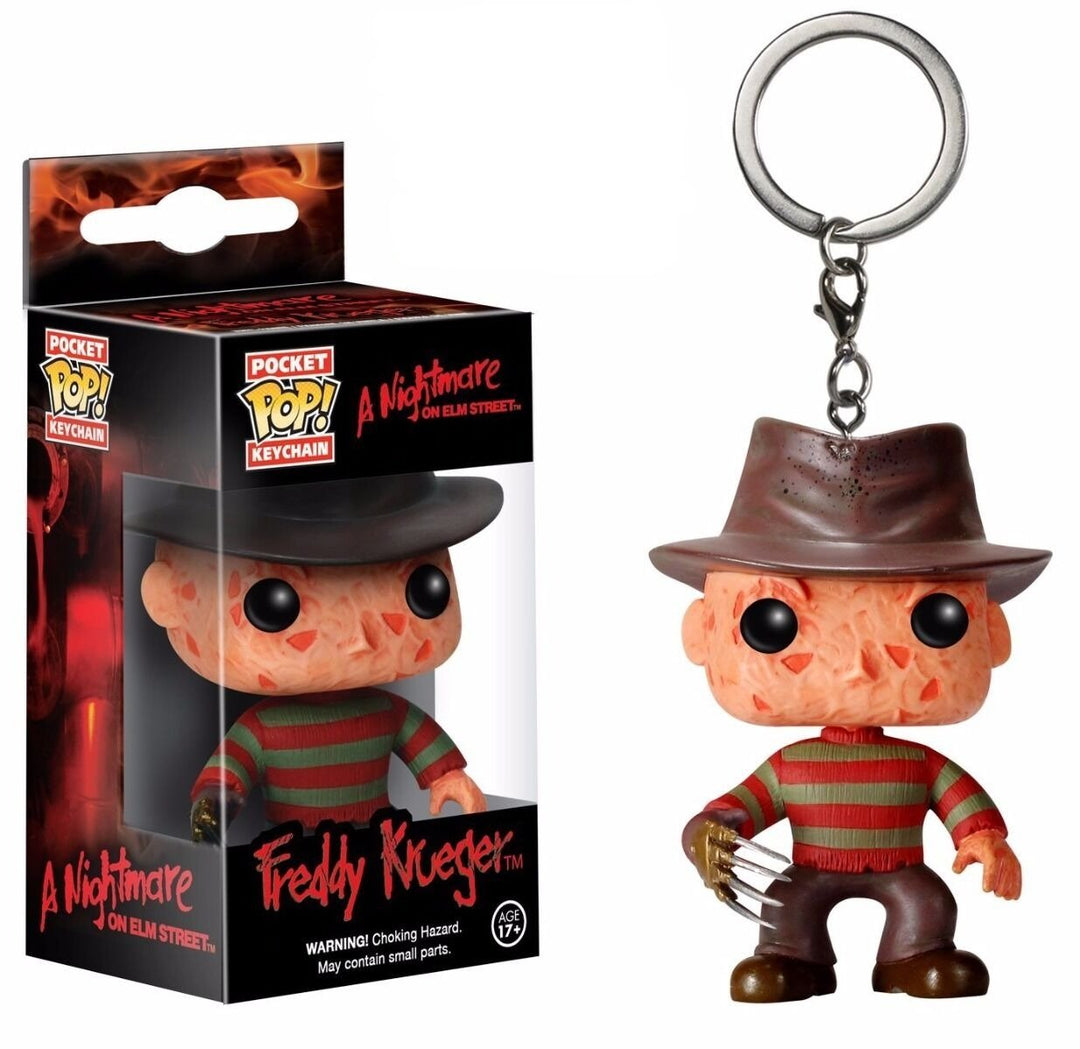 Funko Pop Keychain Horror Freddy Kruger Figure Pocket Key Pop - Fundom