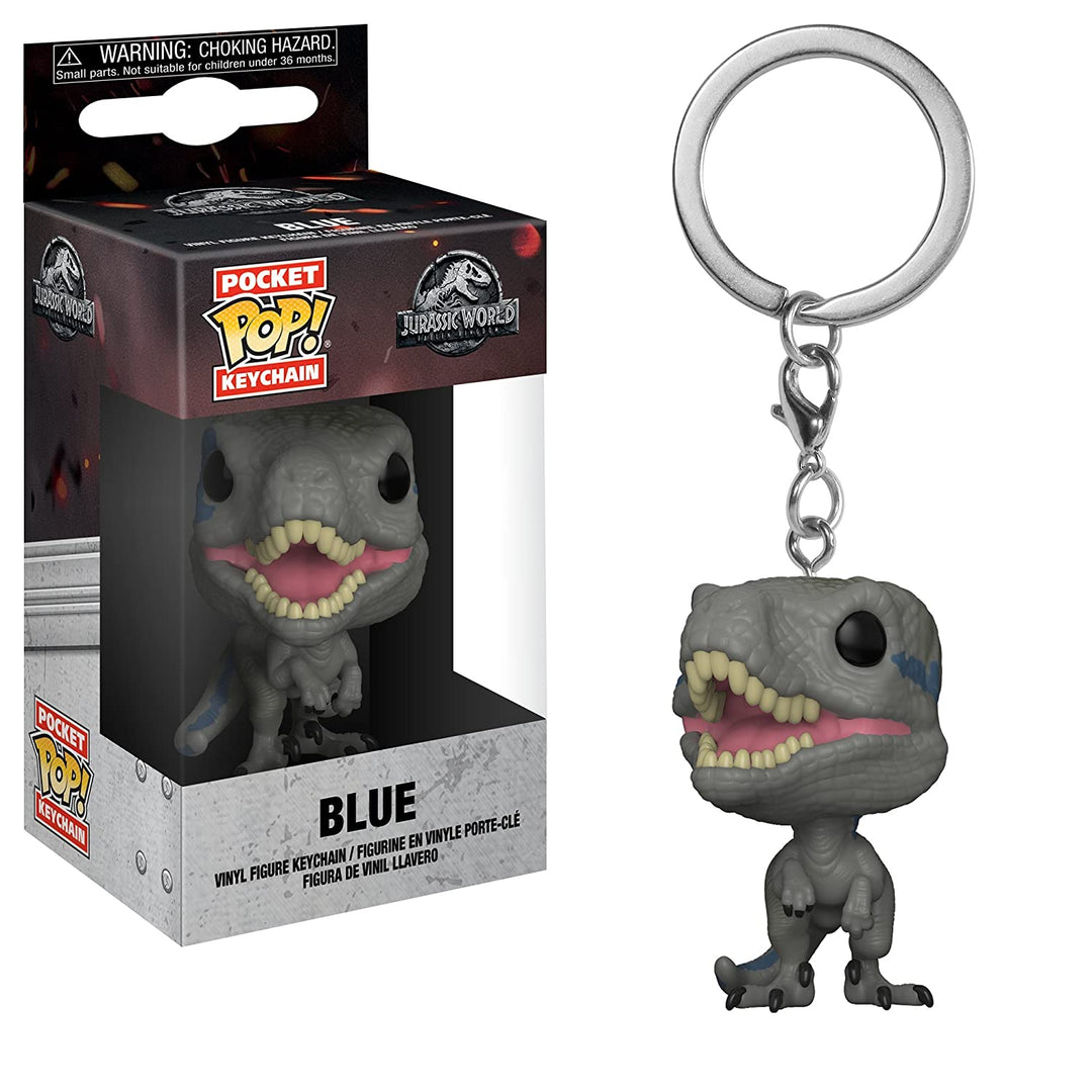 Funko Pop Keychain Jurassic World 2 Blue Velociraptor Action Figure - Fundom