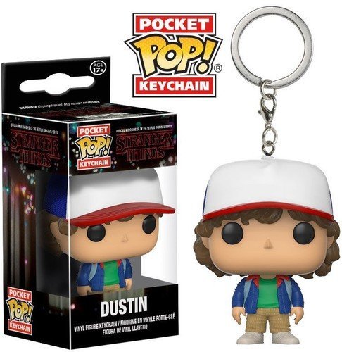 Funko Pop Keychain Stranger Things Dustin Vinyl Figure - Fundom
