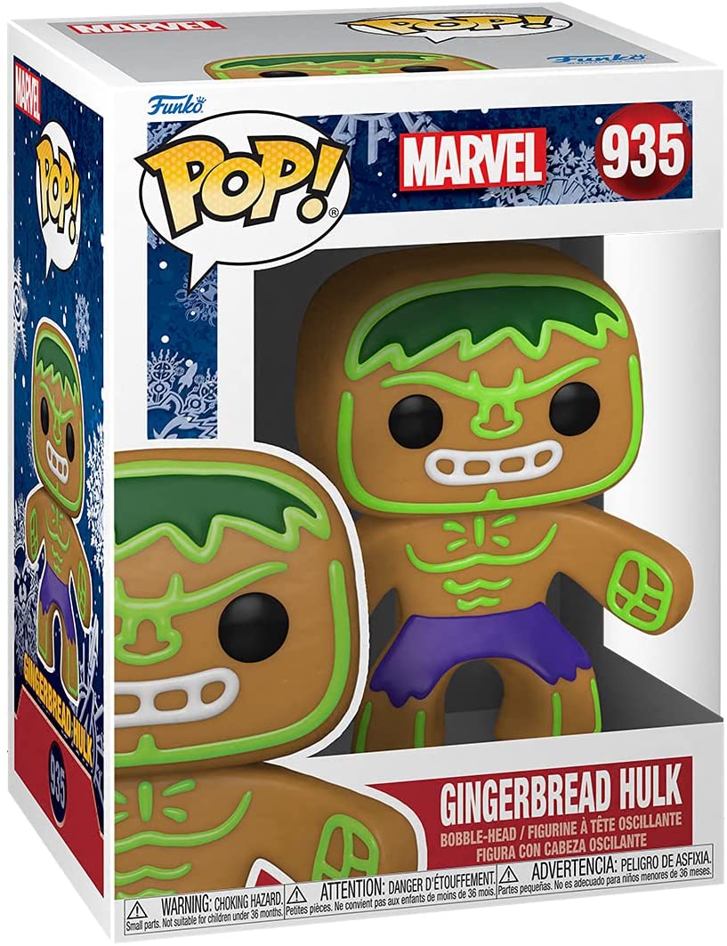 Funko Pop! Marvel: Gingerbread Hulk Vinyl Figure - Fundom