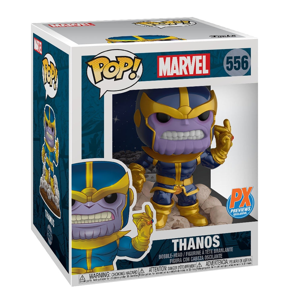 Funko Pop! Marvel Heroes: Thanos Snap 6" Deluxe Vinyl Figure - Fundom