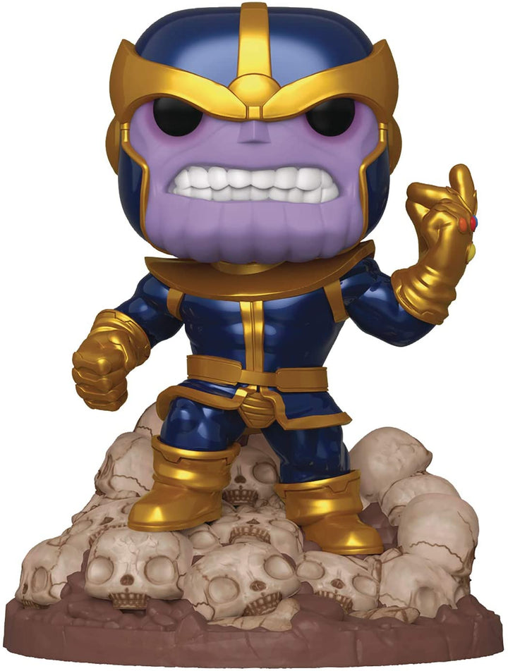 Funko Pop! Marvel Heroes: Thanos Snap 6" Deluxe Vinyl Figure - Fundom