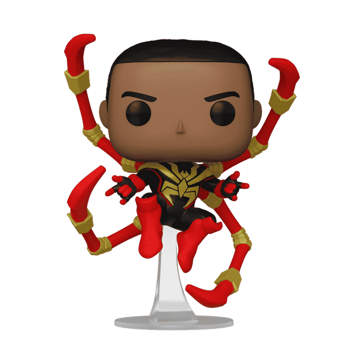 Funko Pop! Marvel: Spider - Man - Miles Morales Iron Spider Without Mask Chase 1448 - Fundom