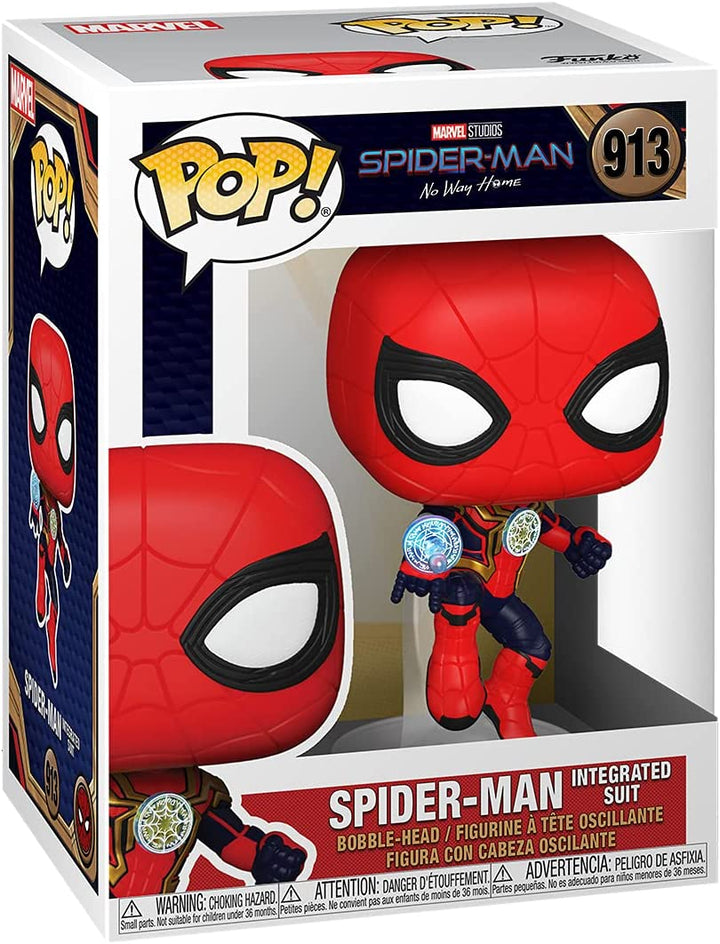 Funko Pop! Marvel: Spider - Man: No Way Home - Spider - Man Integrated Suit 913 - Fundom