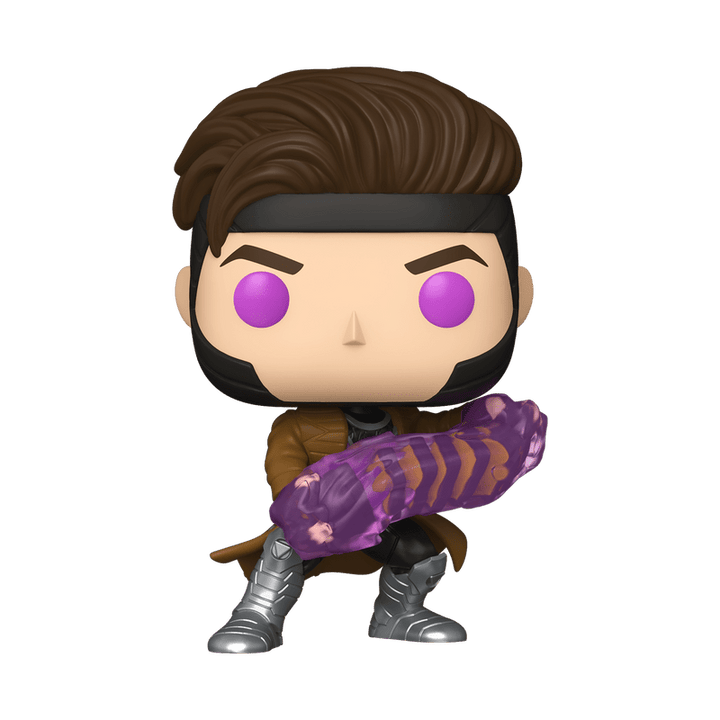 Funko Pop! Marvel Studios: Deadpool & Wolverine - Gambit with Charged Cards 1496 - Fundom