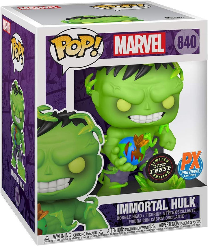 Funko Pop! Marvel Super Heroes: The Immortal Hulk 6" GITD Chase Vinyl Figure - Fundom