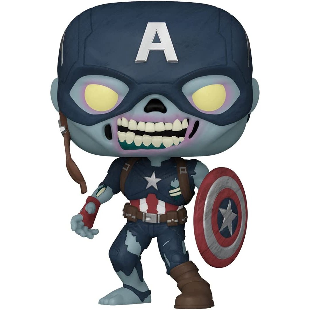 Funko Pop! Marvel: What If? - Zombie Captain America Vinyl Figure - Fundom