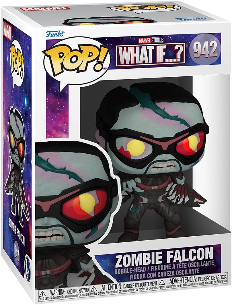 Funko Pop! Marvel What If? - Zombie Falcon Vinyl Figure - Fundom