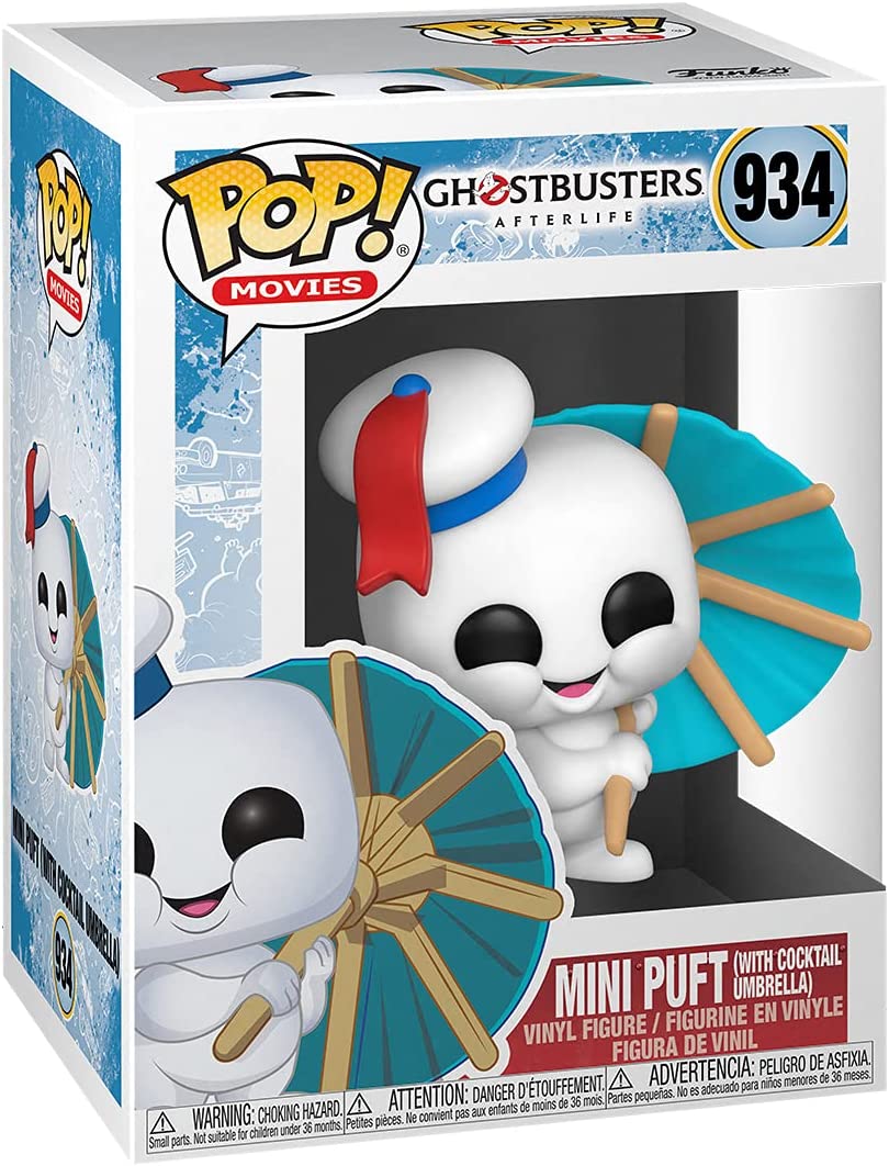 Funko Pop! Movies: Ghostbusters Afterlife - Mini Puft with Cocktail Umbrella 934 - Fundom