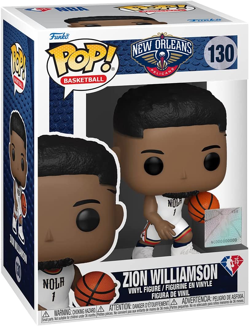Funko Pop! NBA Pelicans - Zion Williamson Vinyl Figure - Fundom