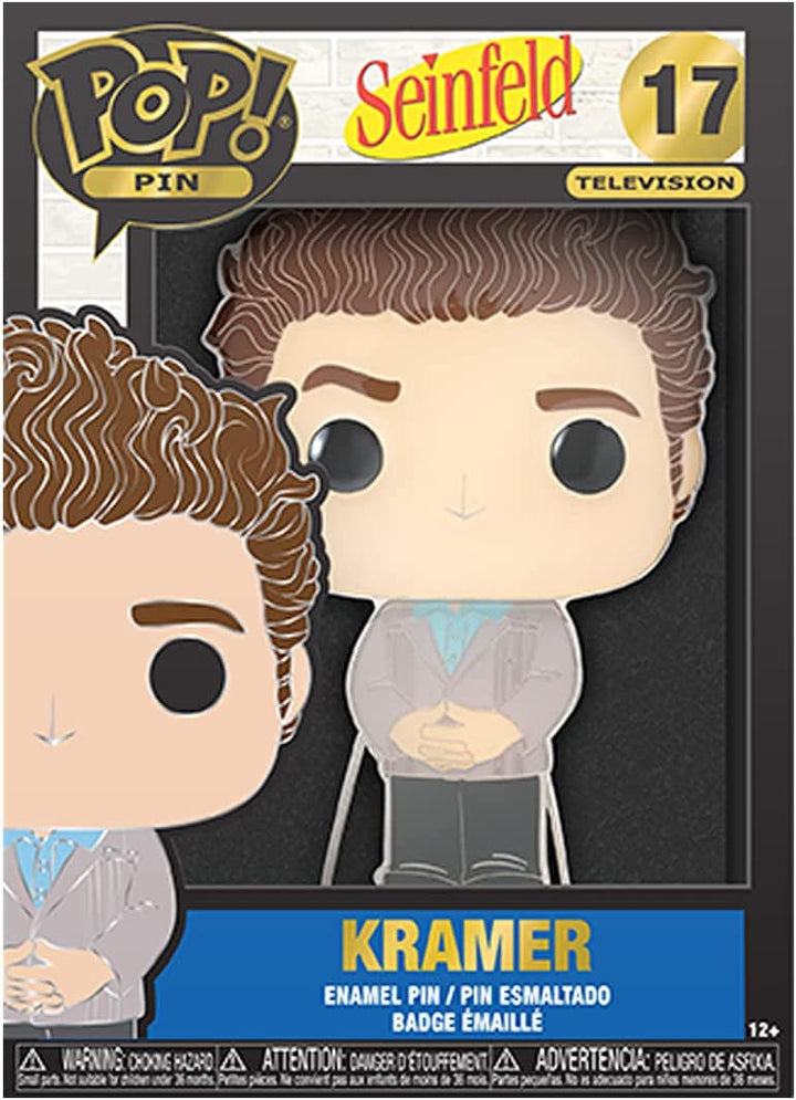 Funko Pop! Pins: Seinfeld - Kramer Enamel Pin - Fundom