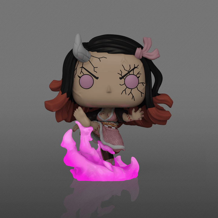 Funko Pop! Plus: Demon Slayer: Kimetsu no Yaiba - Nezuko Kamado Blood Demon Art Glow - in - the - dark 1663 Shop Exclusive - Fundom