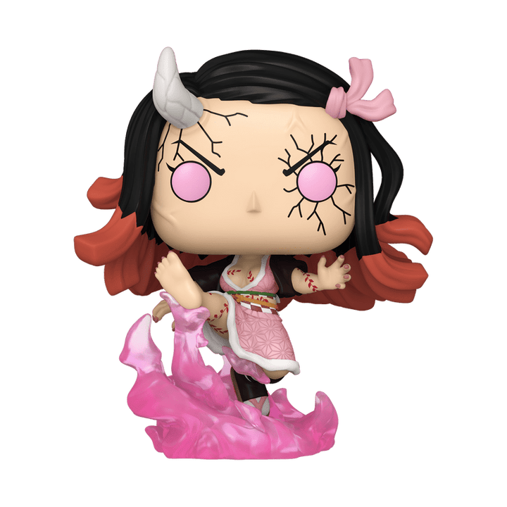 Funko Pop! Plus: Demon Slayer: Kimetsu no Yaiba - Nezuko Kamado Blood Demon Art Glow - in - the - dark 1663 Shop Exclusive - Fundom