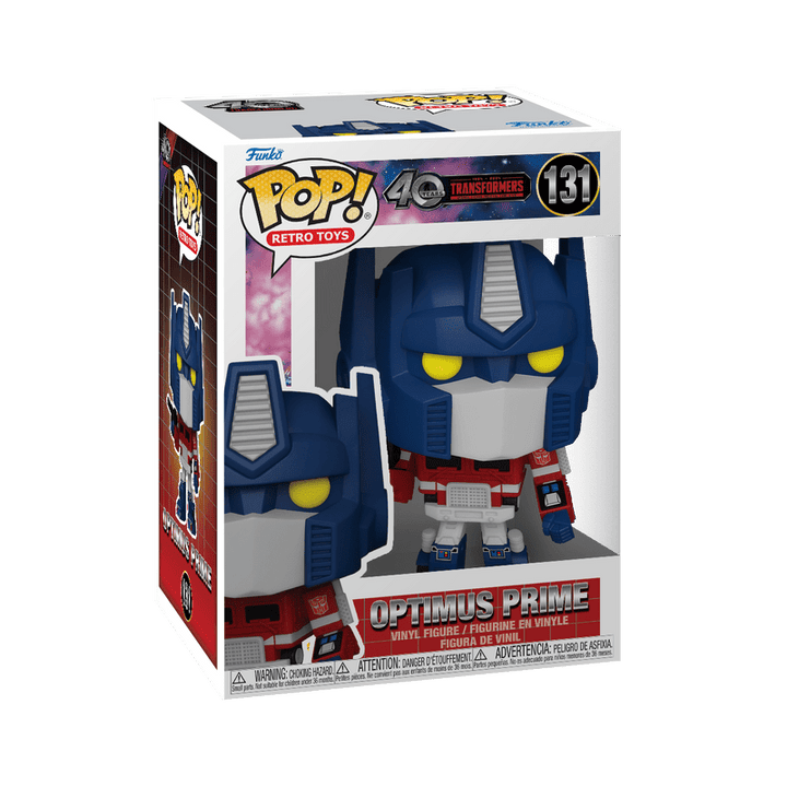 Funko Pop! Retro Toys: Transformers 40th Anniversary - Optimus Prime Generation 1 131 - Fundom