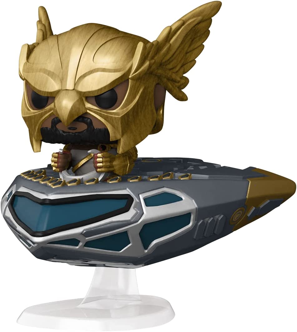 Funko Pop! Rides Super Deluxe: Black Adam - Hawkman in Cruiser - Fundom