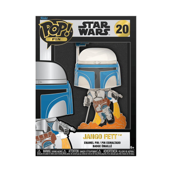 Funko Pop! Sized Pin: Star Wars - Jango Fett - Fundom