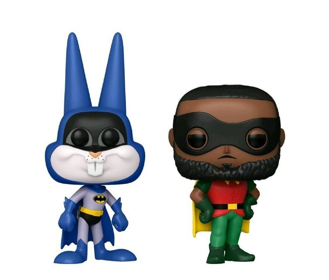 Funko Pop! Space Jam A New Legacy - Bugs Bunny as Batman & LeBron James as Robin Vinyl Figure - Fundom