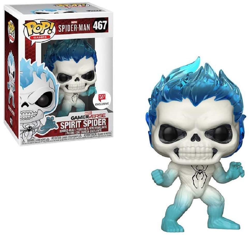 Funko Pop! Spider - Man Spirit Spider 467 Exclusive Vinyl Figure - Fundom