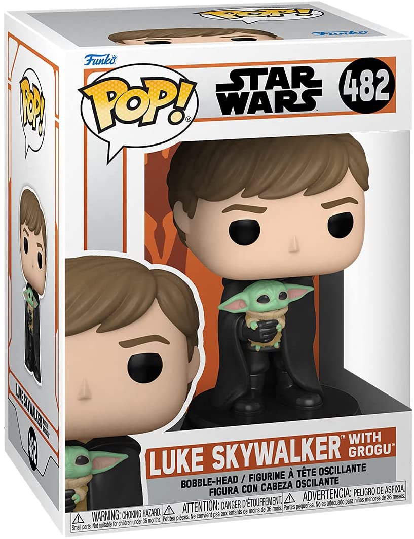 Funko Pop! Star Wars: Mandalorian - Luke with Child Vinyl Figure - Fundom
