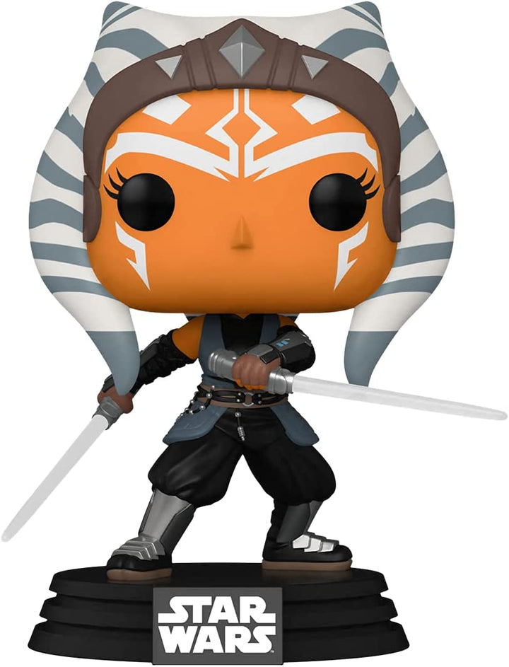 Funko Pop! Star Wars: The Mandalorian - Ahsoka with Lightsabers 464 - Fundom
