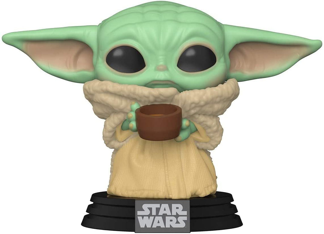Funko Pop! Star Wars: The Mandalorian - The Child with Cup Vinyl Figure - Fundom