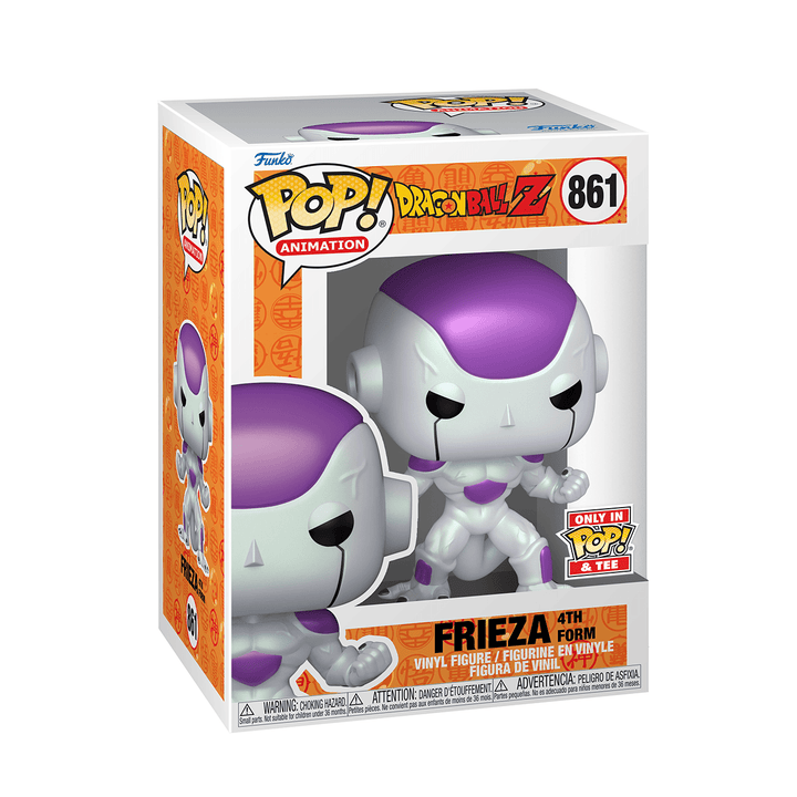 Funko Pop! & Tee: Dragon Ball Z - Frieza 4th Form Pearl - Fundom