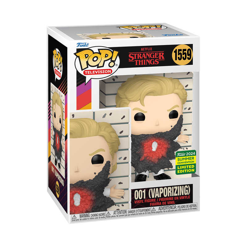 Funko Pop! Television: Stranger Things - 001 Vaporizing 1559 2024 Summer Convention - Fundom