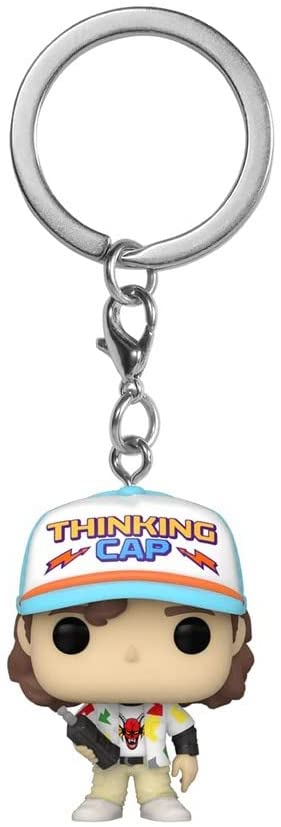 Funko Pop! TV Keychain: Stranger Things - Dustin Vinyl Figure - Fundom