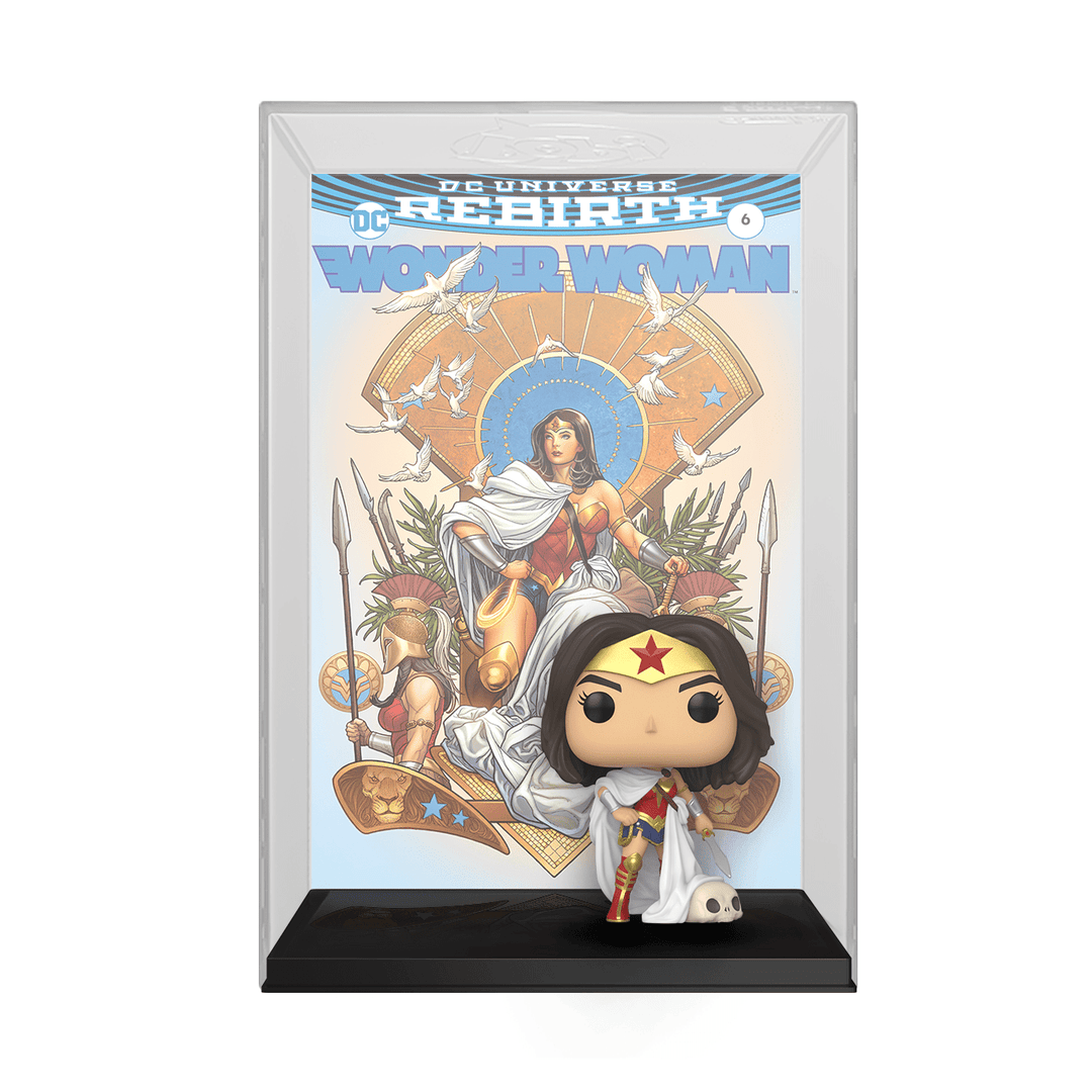 Funko Pop! Vinyl Comic Cover: Wonder Woman 80th Rebirth On Throne - Fundom
