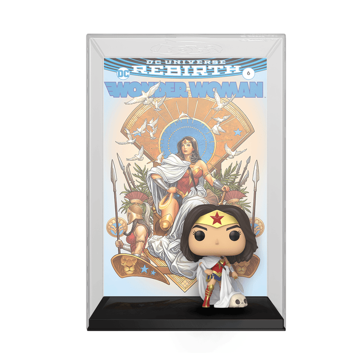 Funko Pop! Vinyl Comic Cover: Wonder Woman 80th Rebirth On Throne - Fundom
