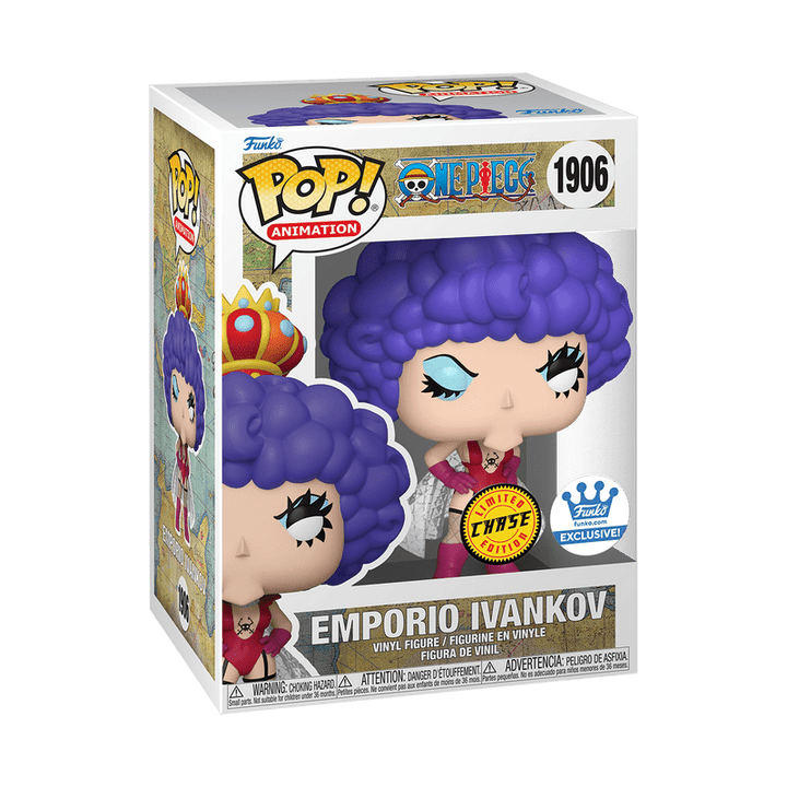 Funko Pop! With Protector Animation: One Piece - Emporio Ivankov Femme Chase 1906 Shop Exclusive - Fundom