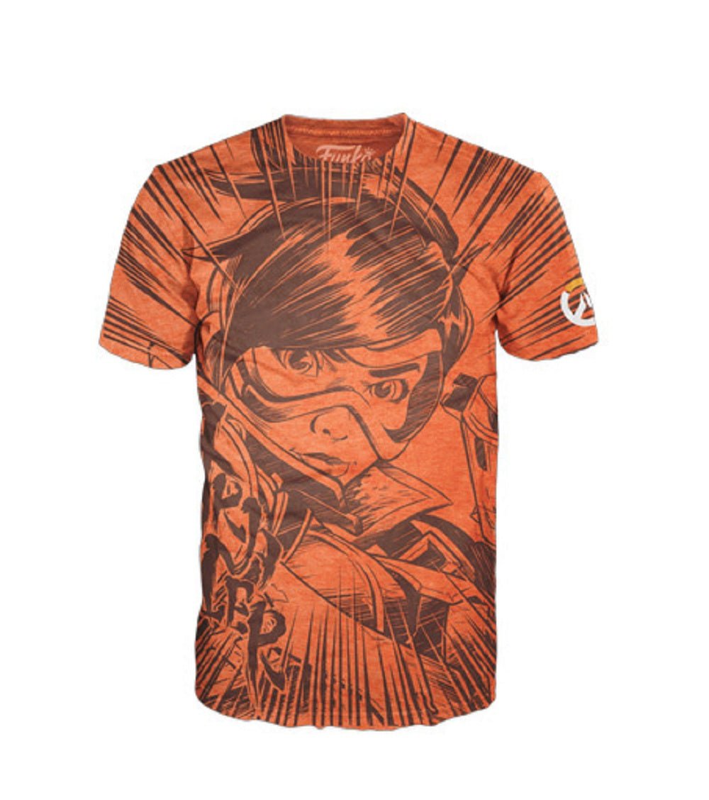Funko Tee Overwatch - Tracer Jumbo Print Adult T-Shirt - Fundom