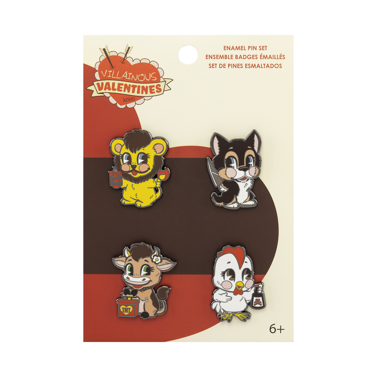 funko by loungefly villainous valentines mini backpack In-Stock) Funko: Backpack First Form Collectibles Their designs are inspired by retro Valentines Day cards that began circulating in the 1950s Loungefly x Funko Villainous Valentines