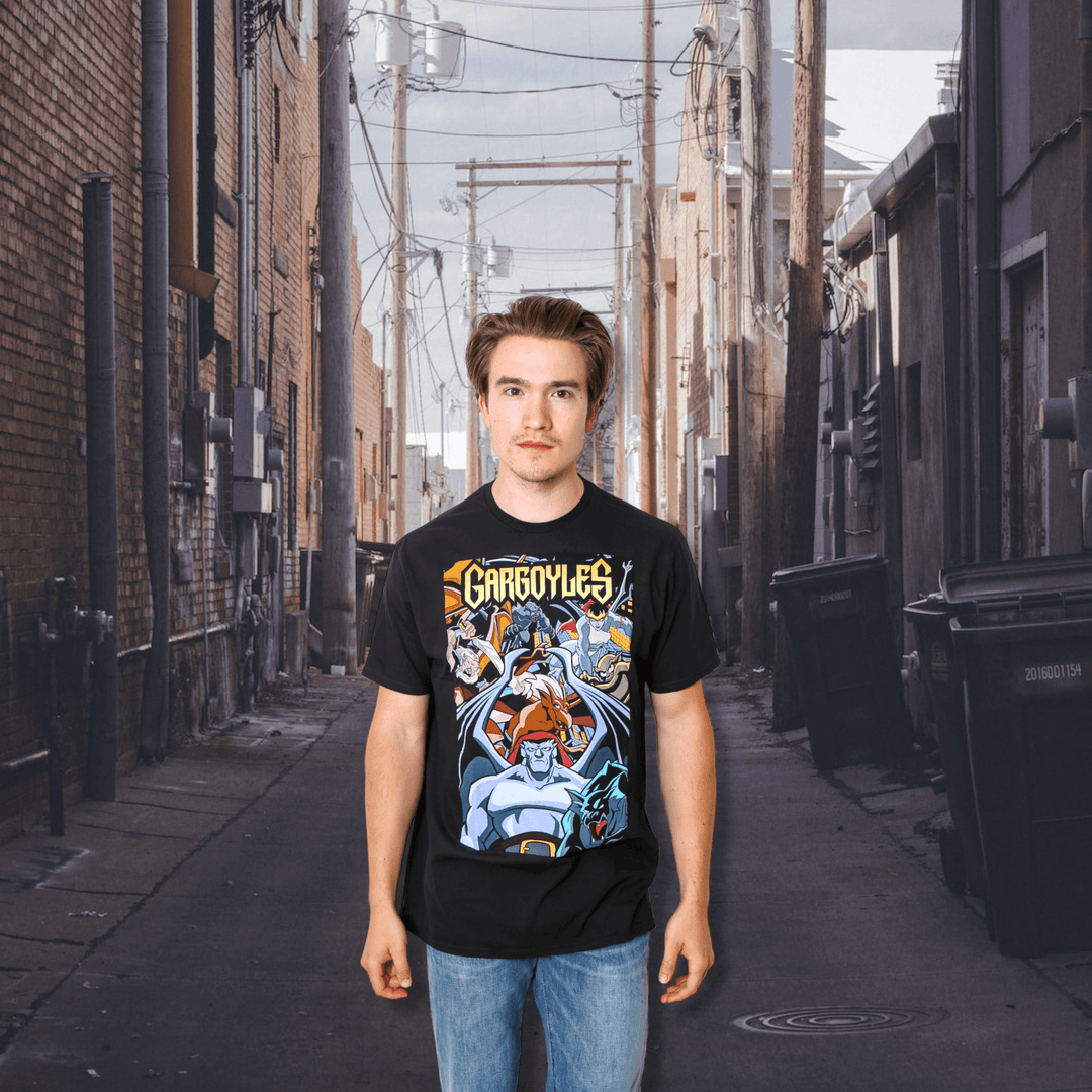 Gargoyles Comic Cover Disney Adult T-Shirt - Fundom