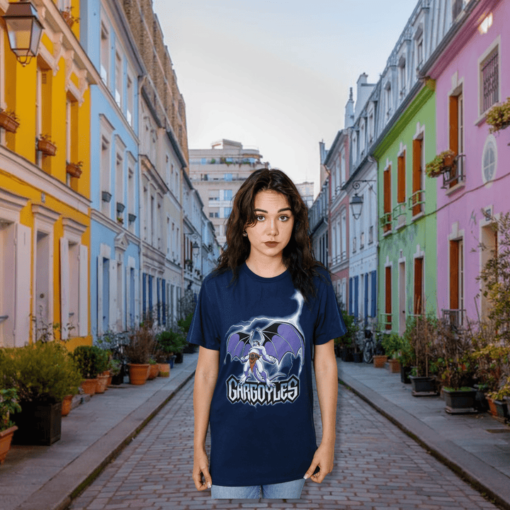 Gargoyles Goliath Thunder Disney 90's Retro Cartoon Adult T-Shirt - Fundom