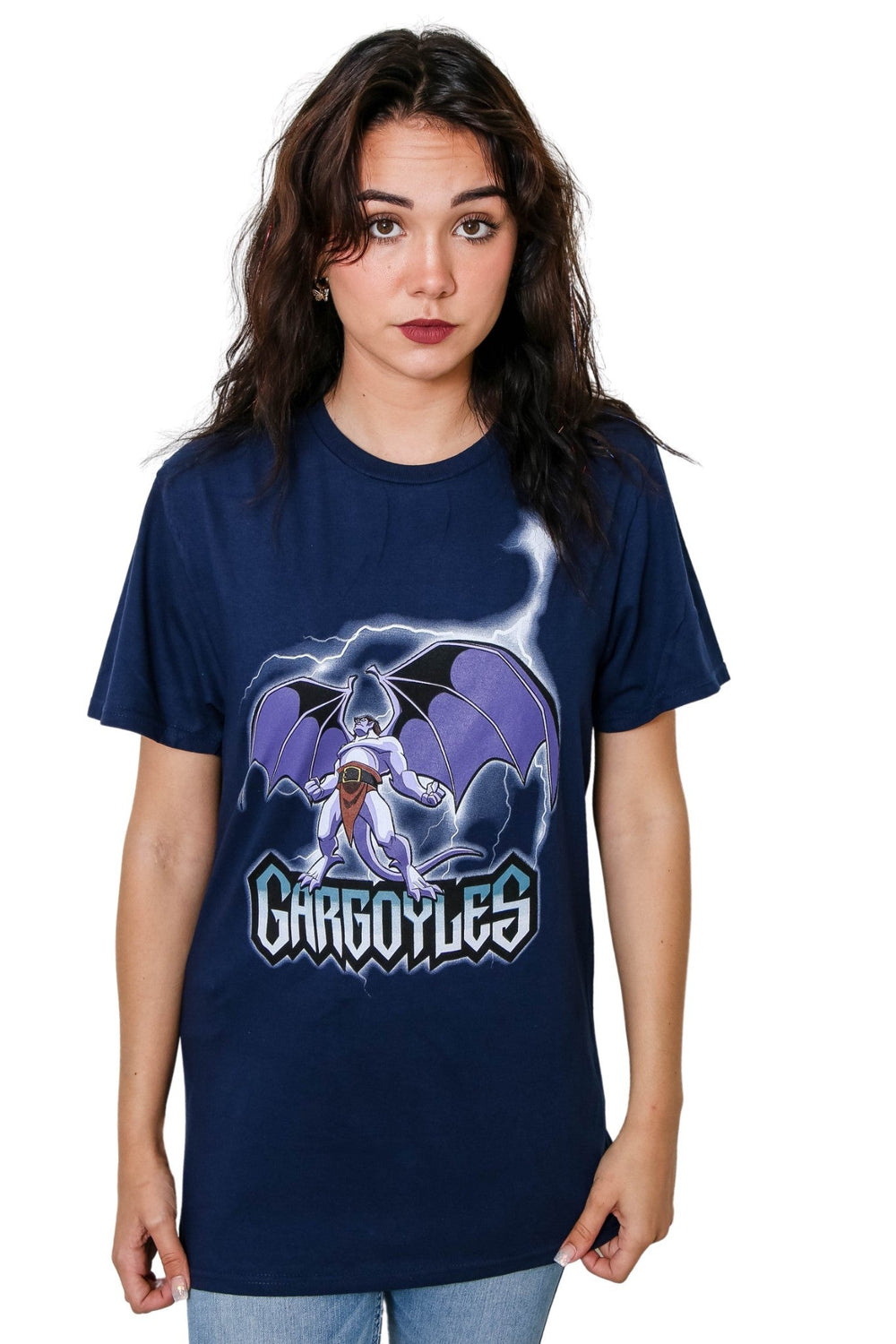 Gargoyles Goliath Thunder Disney 90's Retro Cartoon Adult T-Shirt - Fundom