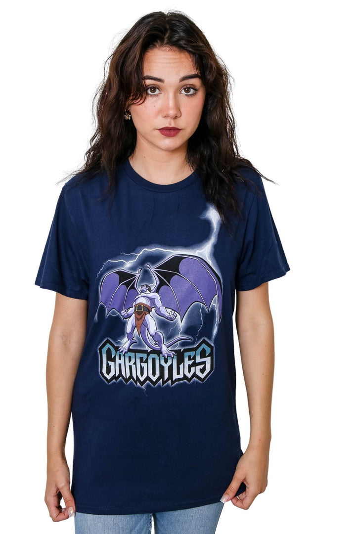 Gargoyles Goliath Thunder Disney 90's Retro Cartoon Adult T-Shirt - Fundom