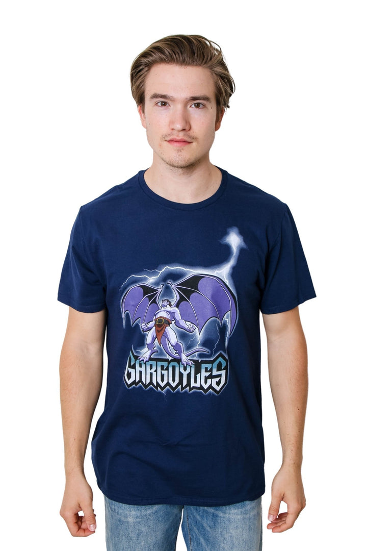 Gargoyles Goliath Thunder Disney 90's Retro Cartoon Adult T-Shirt - Fundom
