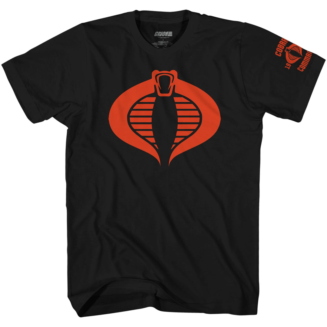 G.I Joe Cobra Army Logo 1982 Adult T Shirt - Fundom