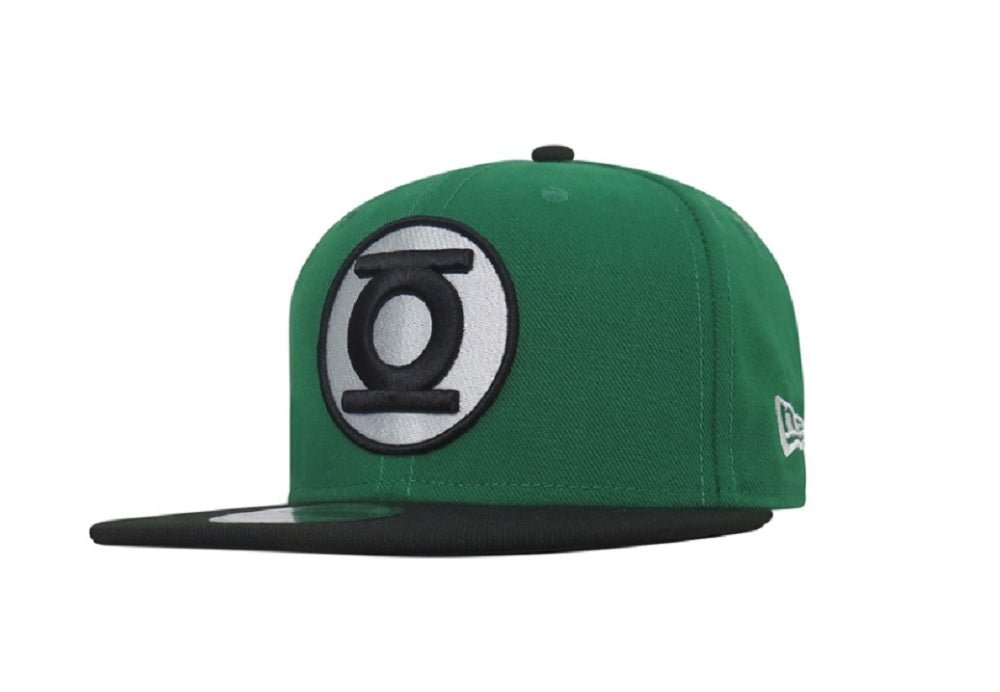 Green Lantern Hal Jordan Symbol New Era 9Fifty Adjustable Snapback Cap Hat - Fundom