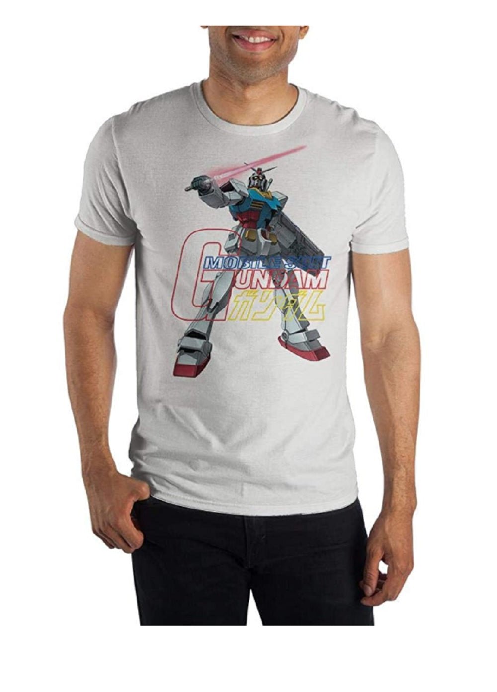 Gundam Mobile Suit Anime Cartoon Adult T Shirt - Fundom