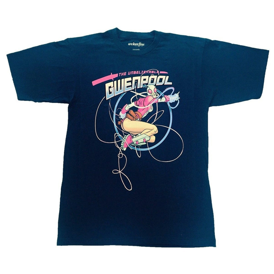 Gwenpool Gwen On The Ropes Marvel Comics Adult T-Shirt - Fundom