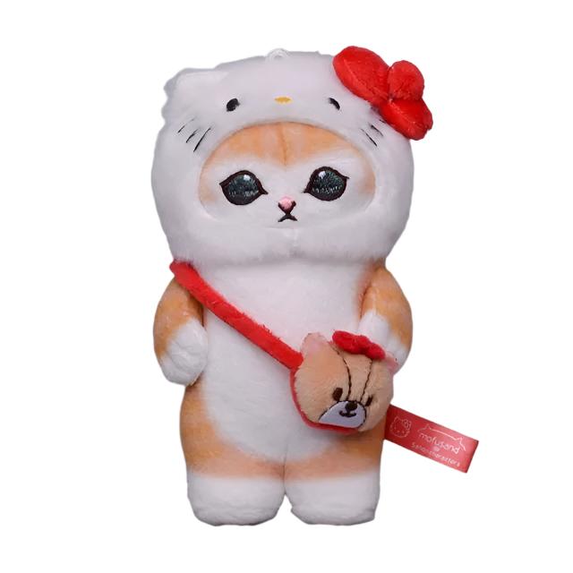 Mofusand Sanrio Hello Kitty Cat Plush 6"