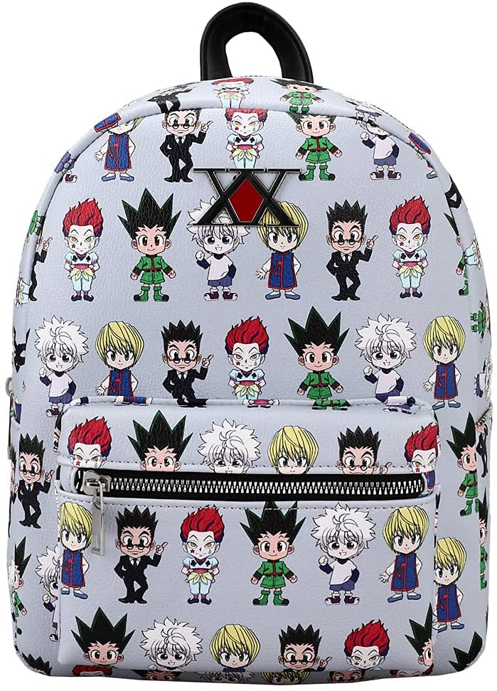 Hunter X Hunter Chibi Pattern Anime Mini Backpack - Fundom