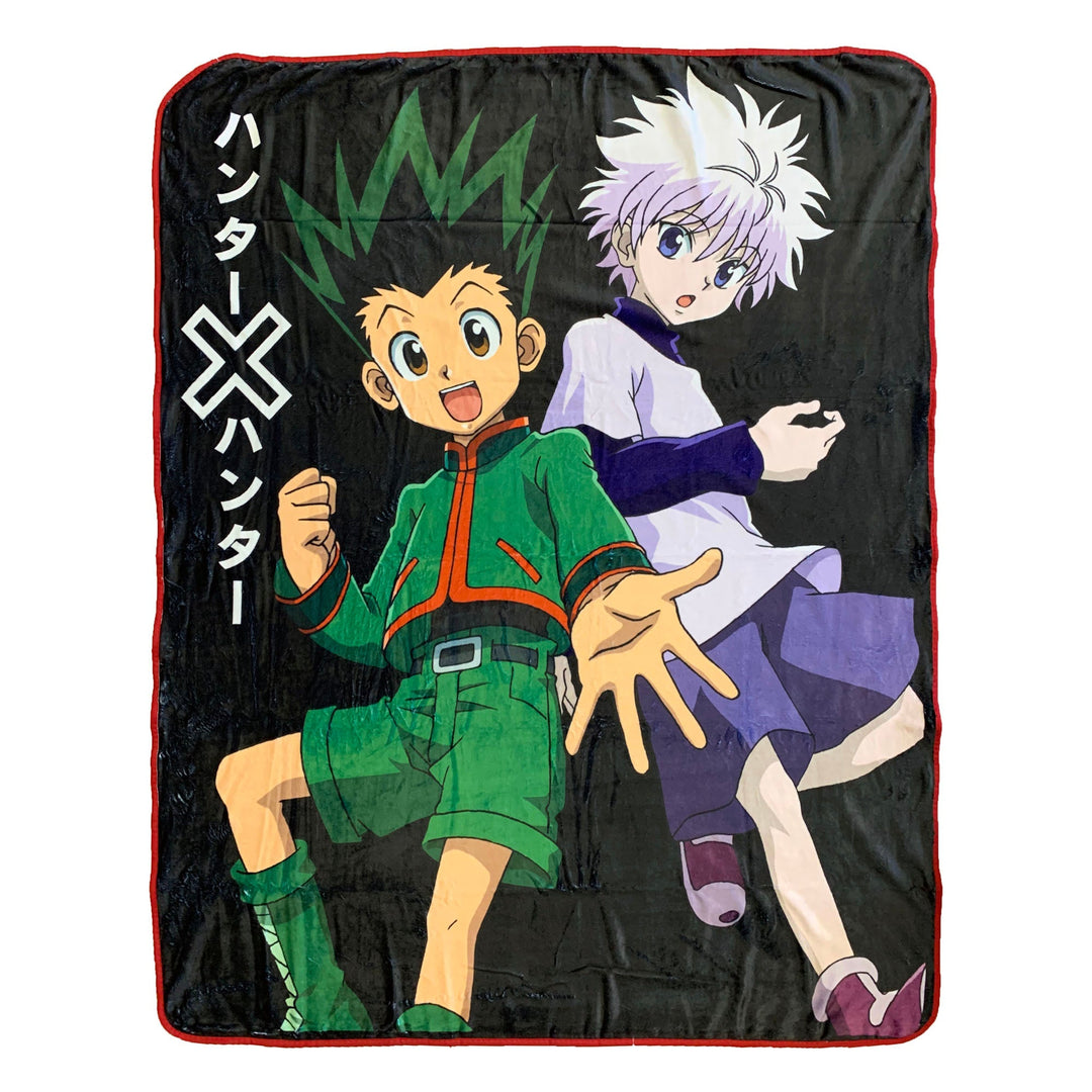 Hunter X Hunter Gon and Killua Anime Fleece Throw Blanket 45in. By 60in. - Fundom